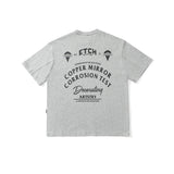 Men T-Shirt Heavy Retro Loose Couple