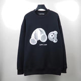 Palm Angels Sweatshirts Embroidery Velvet Round Neck Long Sleeve Sweater Men 'S And Women 'S Jacket