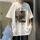 Men T Shirt Trendy Loose All-Matching