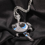 Jewelry Powerpuff Girls Spectrum St. Valentine's Pendant Hip Hop Copper Anime The Powerpuff Girls Spectrum St. Valentine's