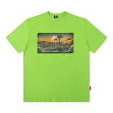 Men T-Shirt Punk Print Idle Style