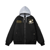 Men Vintage Jackets Baseball Jacket Embroidered Couple Trend Jacket
