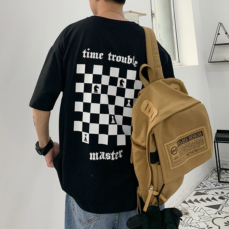 Men T Shirt Loose All-Match