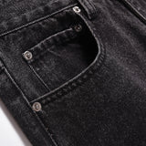 Men Jeans Fashion Loose Distressed Casual