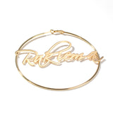 Earrings Customization Letter Earrings Word Up Alphabet Pieces St. Valentine's