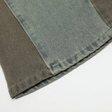Men Jeans Stitching Loose All-Match
