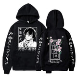 Anime Bungo Stray Dogs Dazai Hoodies Men Hoodies
