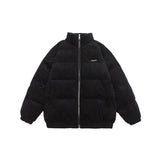 Unisex Coat Couple Loose Corduroy Coat