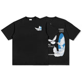 Unisex T Shirt Short Sleeve T-Shirt Men's Loose