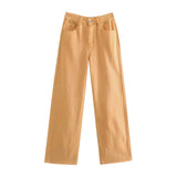 Women Jeans Loose Slimming and Fashionable Frayed Edges