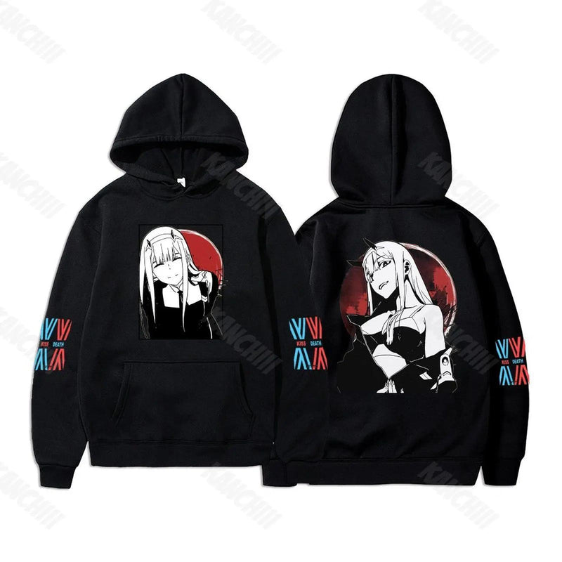 Hot Anime DARLING in the FRANXX Men Women Hoodies Zero