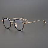 CHH Chrome Hearts Glasses Handmade Titanium Round Frame