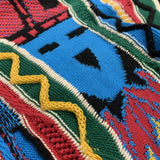 Kapital Sweater Vintage Hida Hehong Style Japanese Jacquard Heavy Industry Cardigan V-neck Sweater Coat