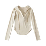 Women Hoodie Hot Girl Stretch Sports
