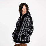 Men Cotton Padded Jacket Coat Double-Sided Wear Berber Fleece Cotton Coat Men's Winter Loose Cotton Coat Coat
