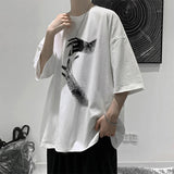 Men's T Shirt Trendy Loose Student Summer