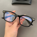 CHH Chrome Hearts Glasses Silver Versatile Myopia Eyeglasses Frame