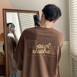 Men T Shirt Summer Versatile Loose