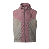 Unisex Sun Protection Shirt Thug Club Locomotive Wind Splicing = Vest Vest Jacket Sunscreen Clothing