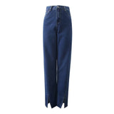 Women Jeans Slim Fit Slimming Retro Versatile Burr