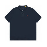 Ralph Lauren POLO shirt RL embroidered lapel POLO loose T-shirt
