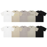 Fog Essentials T Shirts Spring/Summer FOG Season 9 Letter Crew Neck Short Sleeves