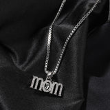 Jewelry MOM Pendant Trend Collarbone Chain Necklace Alphabet Pieces