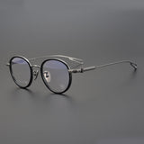 CHH Chrome Hearts Glasses Handmade Titanium Round Frame
