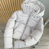Women Cotton Coat Casual Lazy Loose Hooded Coat