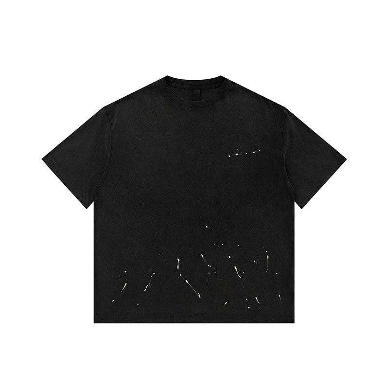Men T-Shirt Cityboy Heavy Splash-Ink Retro Casual