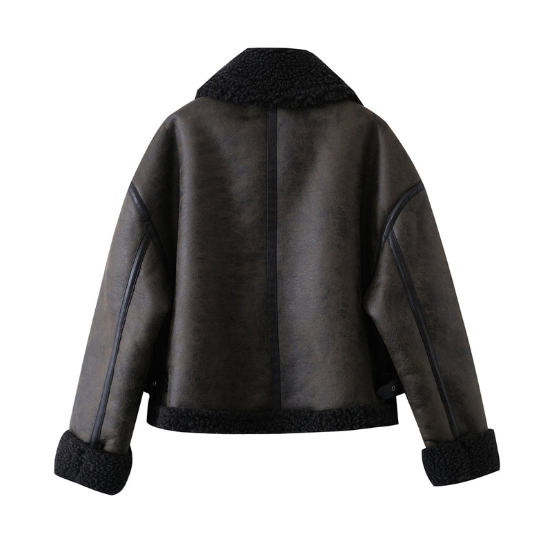 Women Cotton Coat Thicken Thermal Fleece Jacket