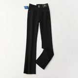 Women Jeans Stretch Slimming Loose Flared Pants