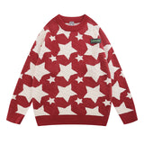 Women Sweater Knitted Sweater Retro Easy Matching