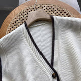 Women Vest Cardigan Loose