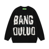 Women Sweater Couple Knitted Sweater Men and Women
