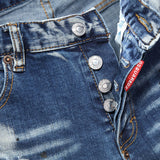 DSQ2 Jeans Distressed Slim-fit Stretch Jeans