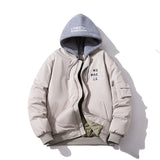 Men Vintage Jackets Vintage Jacket Embroidered Bomber Jacket Padded Baseball Uniform