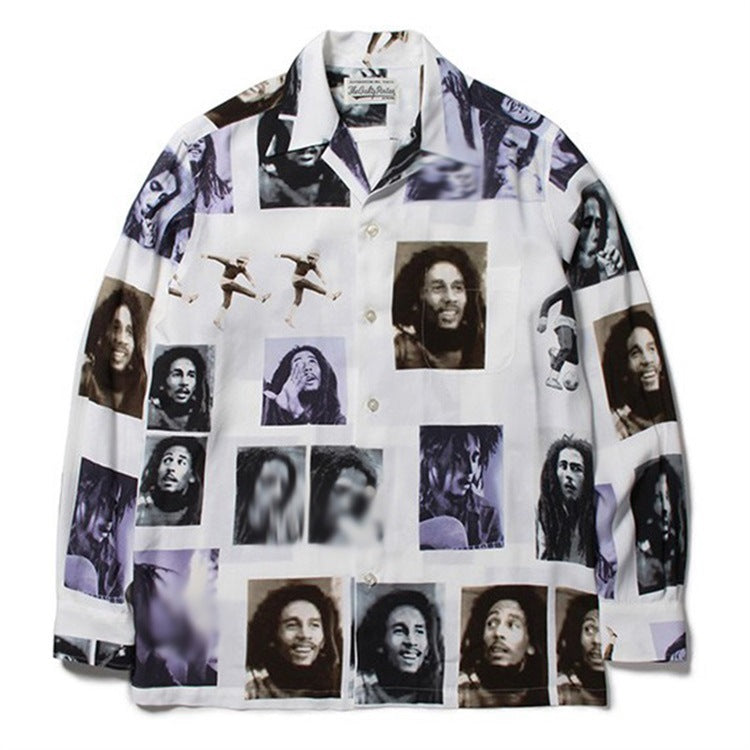 GUILTYPARTIES TIGER Shirts Casual Sleeve Shirt Men