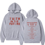 Faith in The Future 2024 Tour Concert Hoodie Men Fashion Hip