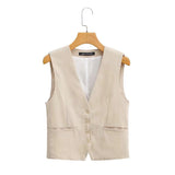 Women Vest Temperament Leisure Simple