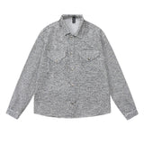 Men Long Sleeve T Shirt Shirt Coat Men's Spring and Autumn Loose Leisure All-Matching Long Sleeve Shirt