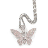 Jewelry Fashion Copper Zircon Full Diamond Pendant Hip Hop St. Valentine's Animal Spectrum