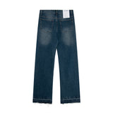 Men Jeans Loose Burrs All-Match