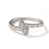 Bracelet Hip Hop Love Bracelet Bracelet Hiphop Copper Zirconium St. Valentine's Angel Pieces