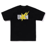 Bape New Contrast Pattern Printed T-shirt Classic Large Roun