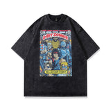 Men T-shirt Angel Print Vintage