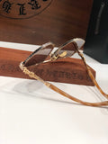 Chrome Hearts Sunglasses Simple Exquisite Titanium Sunglasses