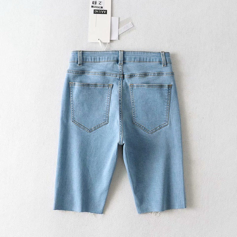 Women Jeans Vintage Summer Skinny Slimming