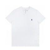 Ralph Lauren T Shirts Embroidered V-Neck Top