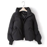 Women Cotton Coat Loose and Warm Idle Style down Jacket